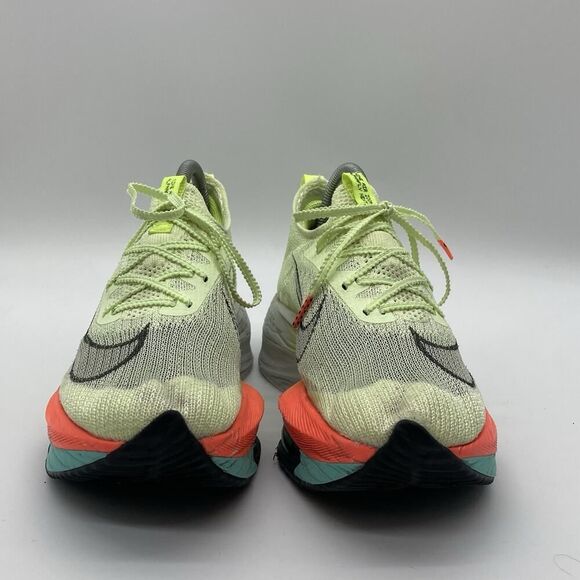Mens Size 6.5 Nike Air Zoom Alphafly Next% Barely Volt/Orange Running CI9925-700 - Picture 2 of 9